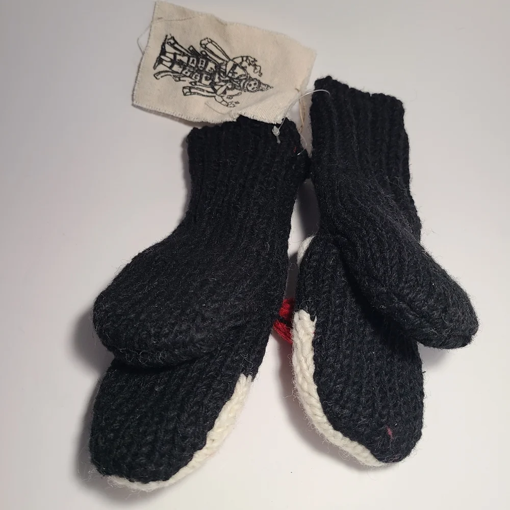 Cozy Winter Mittens for Kids - 100% Wool Handmade